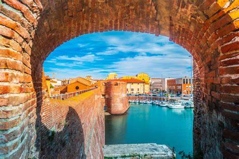 Centro storico e porto di Livorno