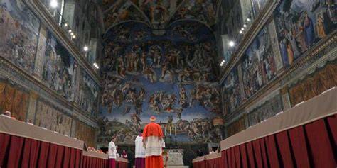 Stufe del Conclave per le fumate