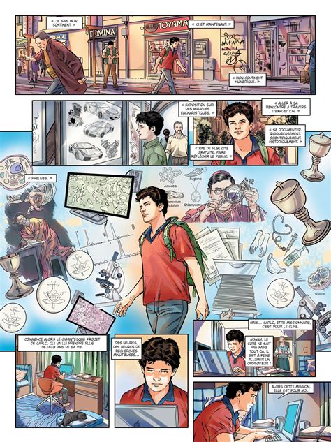 Carlo Acutis fumetto stile manga