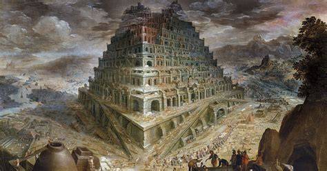 Torre di Babele e Pentecoste confronto