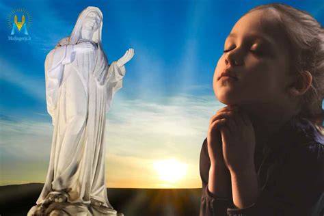 luce all’orizzonte sopra Medjugorje