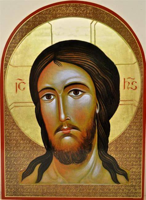 Volto di Cristo icona cristiana