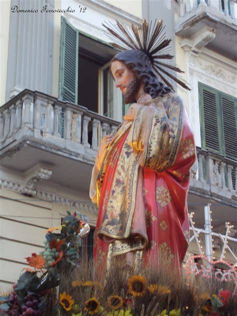 Mappa percorso processione Sacro Cuore