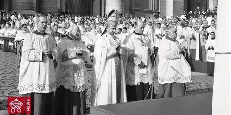 Paolo VI durante il Concilio Vaticano II