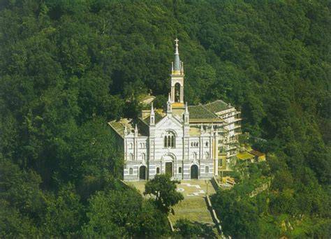 Santuario di Montallegro vista panoramica Rapallo