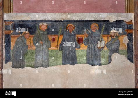 Affresco medievale dei Santi Medici