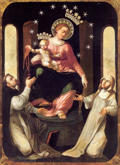 Quadro della Madonna del Rosario Pompei