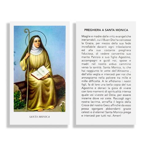 Santa Monica in preghiera con Sant’Agostino