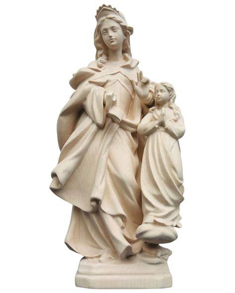 Statua di Maria Bambina con Gioacchino e Anna