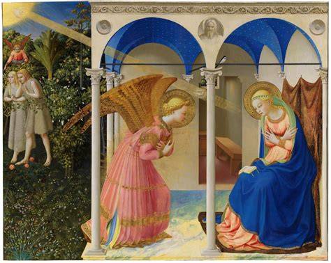 Tre Annunciazioni di Beato Angelico a confronto