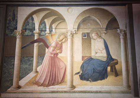 Annunciazione nel corridoio nord di San Marco