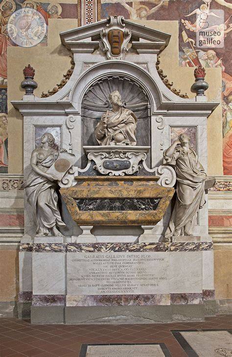 Monumento di Galileo nella Basilica Santa Croce