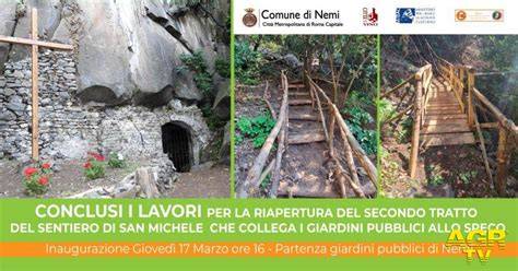 Ingresso del Sentiero San Michele a Nemi