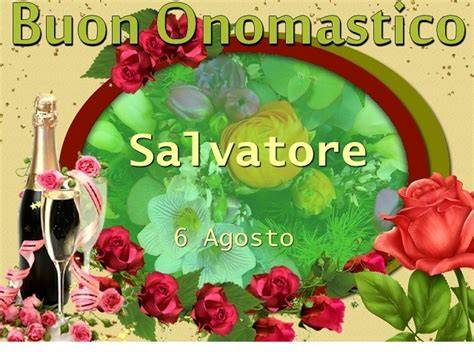 Auguri buon onomastico Salvatore