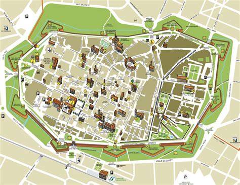 mappa dell’Arcidiocesi di Lucca