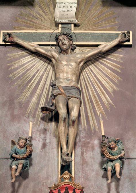 Dettaglio di Cristo crocifisso Tintoretto