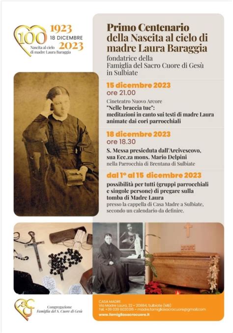 Madre Laura Baraggia e Casa Madre Brentana