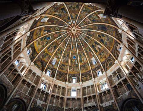 Cupola affrescata del Battistero di Parma