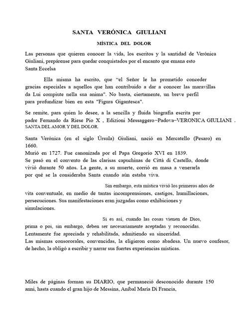 Diario manoscritto di Santa Veronica Giuliani