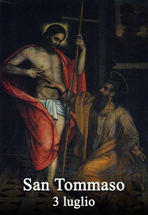 Cartolina auguri San Tommaso 3 luglio