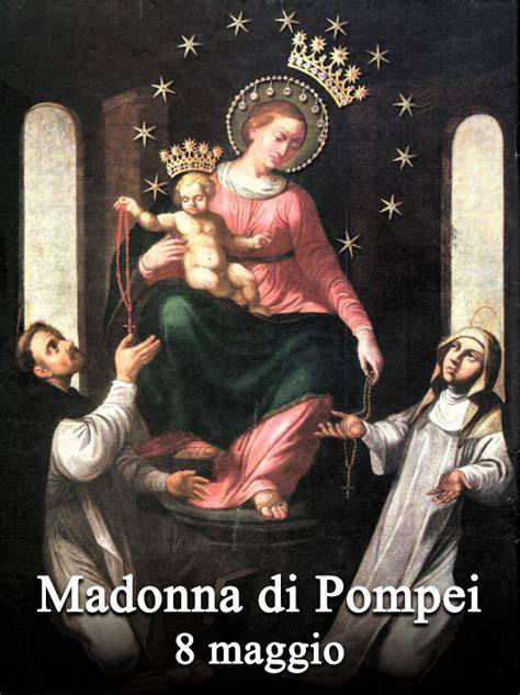 Madonna del Rosario di Pompei rosa