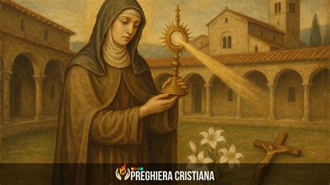 Santa Chiara d’Assisi in preghiera
