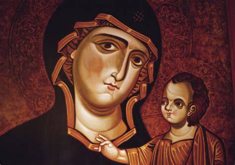 Icona Madonna della Madia altare barocco