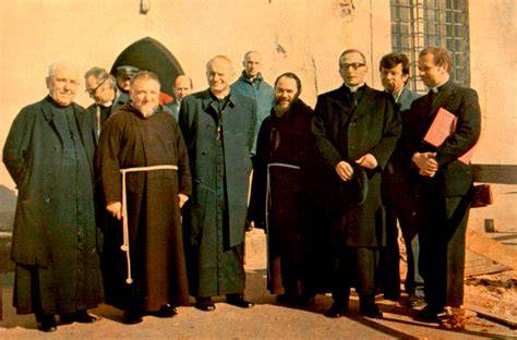 Giovane Karol Wojtyla a San Giovanni Rotondo