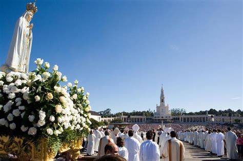 Facciata del Santuario Madonna di Fatima