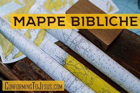 Interno Bibbia con cartine bibliche