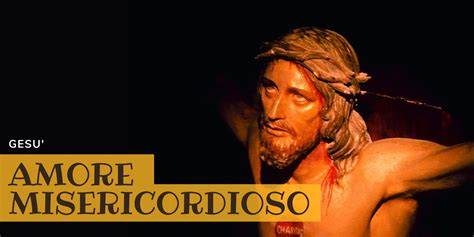 Crocifisso dell’Amore Misericordioso nel santuario