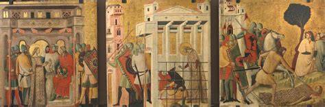 Storie di Santa Colomba tavole Brera