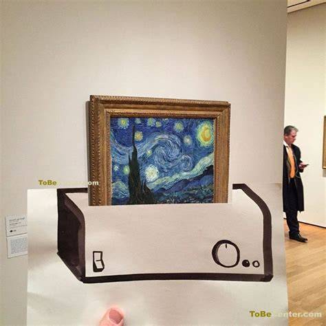 Opere d’arte trasformate in oggetti quotidiani