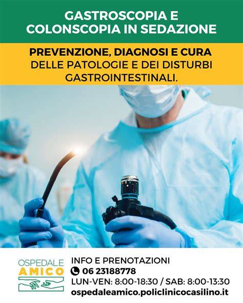 Gastroscopia e colonscopia endoscopica