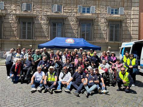 Volontari UNITALSI durante pellegrinaggio