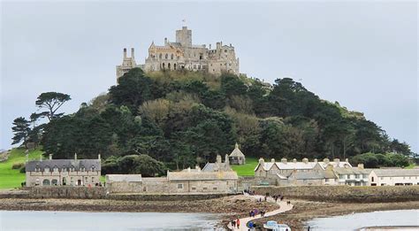 Porto e case di St Michael’s Mount