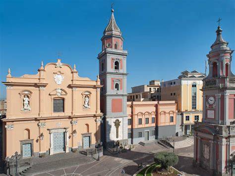 Facciata basilica San Sossio Frattamaggiore