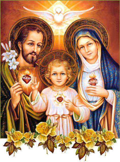 Tre Sacri Cuori Gesù Maria Giuseppe
