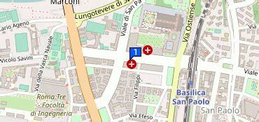 Mappa sedi Ospedale Bambino Gesù Roma