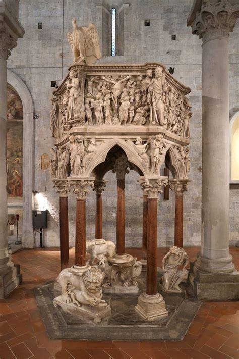 Pulpito di Giovanni Pisano Pistoia