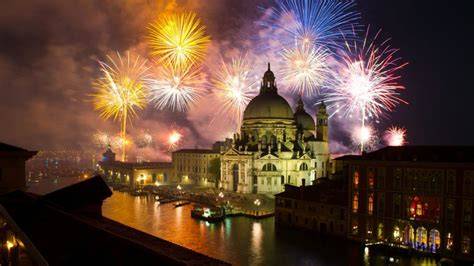 Fuochi d’artificio Bacino San Marco Redentore