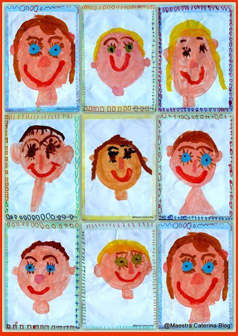 Autoritratto collettivo per bambini