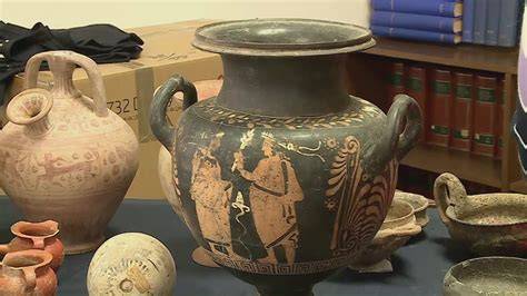 Reperti archeologici nel museo di Casamari