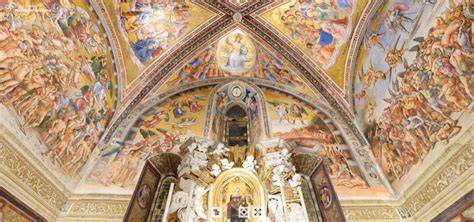 Affreschi del coro Duomo Terracina