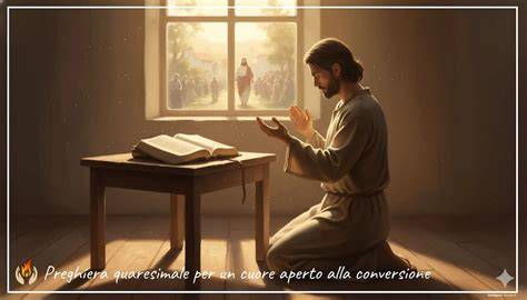 Vangelo aperto e candela quaresimale