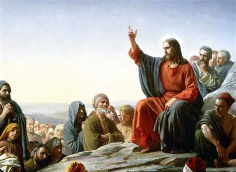 Gesù insegna il Padre Nostro agli apostoli