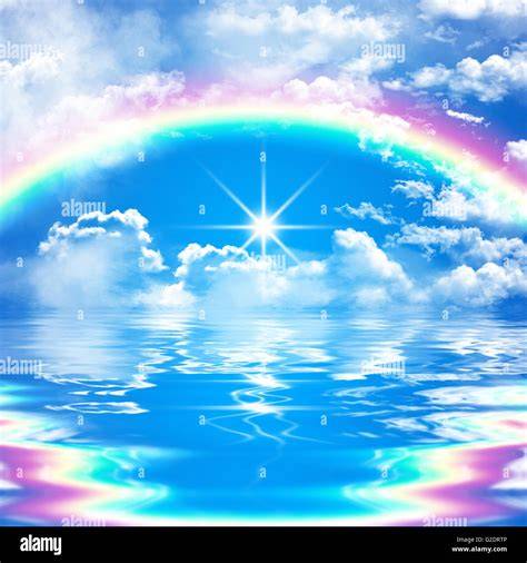 Creazione cielo sole luna arcobaleno