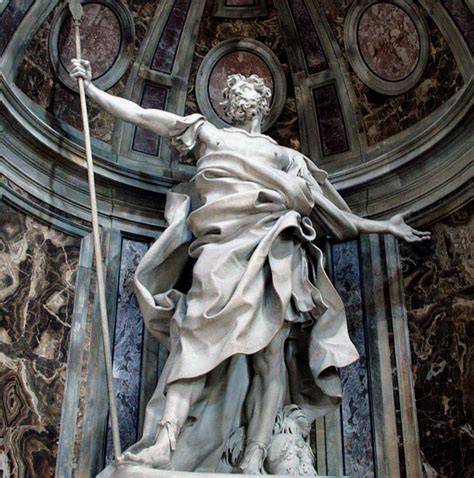 Statua di San Longino nella basilica di San Pietro