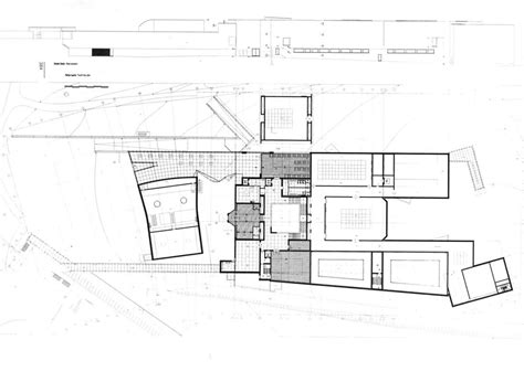 Pianta del CGAC di Álvaro Siza