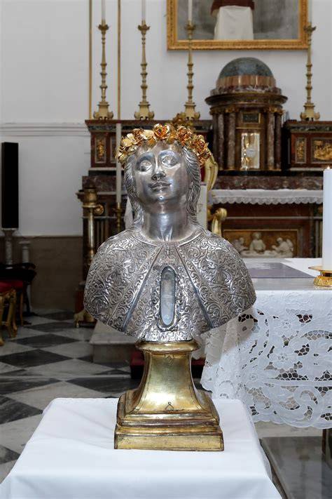 Busto reliquiario di Sant’Angelo Muxaro